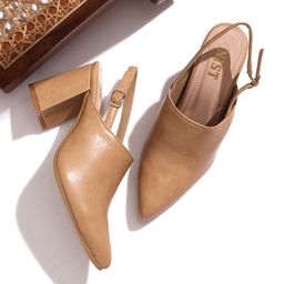 GNIST Women Block Pointed Heels-image-93