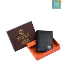 HAMMONDS FLYCATCHER Men Textured RFID Protected Leather Card Holder-67
