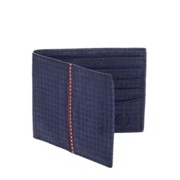MARKQUES Men Checked Vegan Leather Two Fold Wallet With SIM Card Holder-12