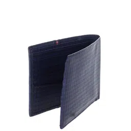 MARKQUES Men Checked Vegan Leather Two Fold Wallet With SIM Card Holder image 5