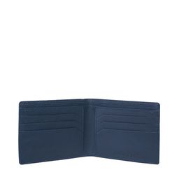 Walrus Men Blue Two Fold Wallet with SIM Card Holder image 2