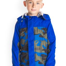 Cherry Crumble Boys Blue Camouflage Padded Jacket-picture-23