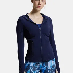Jockey Slim Fit Hoodie Jacket with Curved Back Hem and Stay Dry Treatment-picture-26