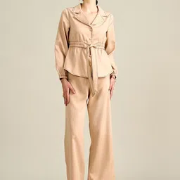 Style Island Lapel Collar Long Sleeves Tailored Jacket-picture-5