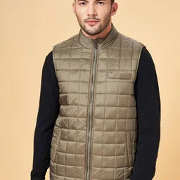 BYFORD by Pantaloons Checked Sleeveless Quilted Jacket-picture-48
