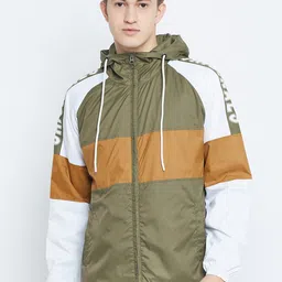 Club York Colourblocked Hooded Lightweight Quilted Jacket-picture-18