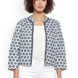 Amagyaa Women Floral Lightweight Quilted Jacket-image-38