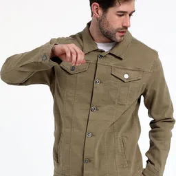 Reslag Men Spread Collar Denim Jacket-picture-20