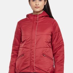 People Women Red Tailored Jacket-image-5