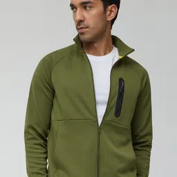 XYXX Men Regular Fit Solid Hooded Jacket-image-86