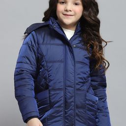 Monte Carlo Girls Hooded Solid Casual Lightweight Padded Jacket-picture-19