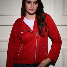 BAESD Women Lapel Collar Solid Casual Lightweight Biker Jacket-image-23