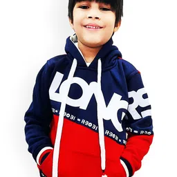 BAESD Boys Colourblocked Hooded Pullover Sweatshirts-image-88