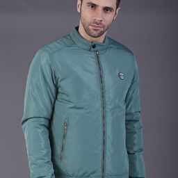 SQUIREHOOD Mock Collar Bomber Jacket-image-78