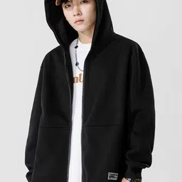 StyleCast x Revolte Men Hooded Solid Cotton Casual Bomber Jacket-image-28