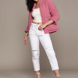 The Roadster Lifestyle Co. Reversible Sherpa Padded Jacket-42