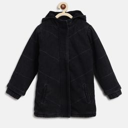 TALES & STORIES Girls Hooded Lightweight Tailored Jacket-image-74
