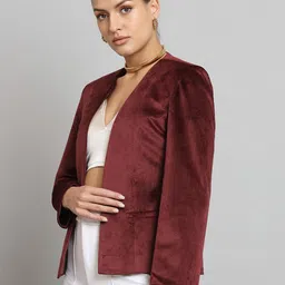 PowerSutra Collarless Open Front Jacket image 5