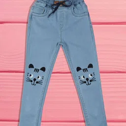 F2M Girls Low Distress Embroidered Jeans-picture-21