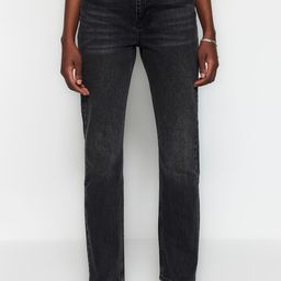 Trendyol Women High-Rise Clean Look  Jeans-image-40