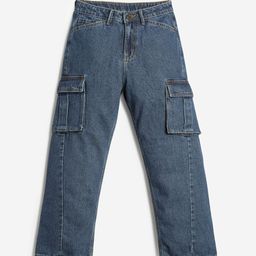 LilPicks Girls Jean Mildly Distressed Mid-Rise Cotton Jeans-picture-24