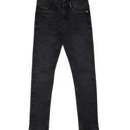 Allen Solly Junior Boys Skinny Fit Mildly Distressed Light Fade Stretchable Jeans-image-55
