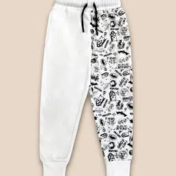 Kids Ville One-Side Batman Printed Jogger-image-65
