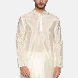 Sethukrishna Men Cream-Coloured Kurta-18