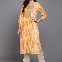 KALINI Abstract Printed Kurta image 1