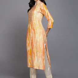 KALINI Abstract Printed Kurta image 3