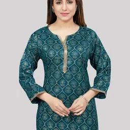 Saree Swarg Floral Printed Kurti-image-78