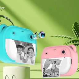 Memories Insite || Instant Print Digital Camera – Capture and Print Photos Instantly, High-Resolution Digital Imaging, Portable Design, Easy-to-Use Interface, Perfect for Kids Included SD Card (Blue) image 5