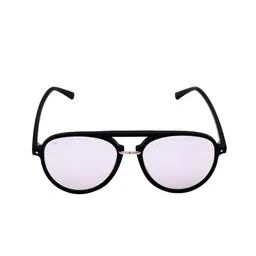 Mayhem Unisex Mirrored Aviator Sunglasses With UV Protected Lens-picture-4