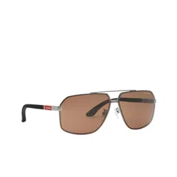 Chopard Men Rectangle Sunglasses with UV Protected Lens SCHG8966509SG-47