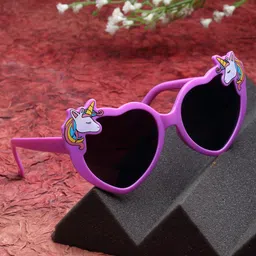 Stoln Girls Heart Shaped Sunglasses With UV Protected Lens-image-15