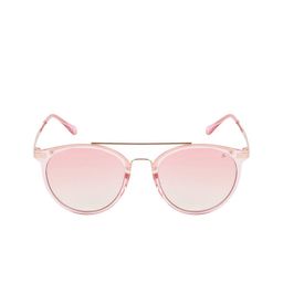 Scavin Women Pink Lens & Pink Round Sunglasses with UV Protected Lens-image-48