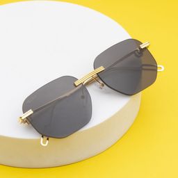 Ted Smith Unisex Aviator Sunglasses with UV Protected Lens-27