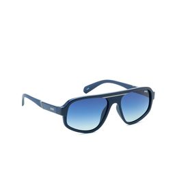 IDEE Men Rectangle Sunglasses with Polarised and UV Protected Lens IDS3127C3PSG-2
