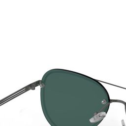 OKNO Unisex Aviator Sunglasses with Polarised and UV Protected Lens image 2