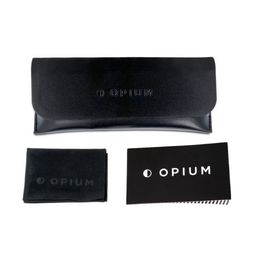 OPIUM Unisex Square Sunglasses with Polarised and UV Protected Lens image 2