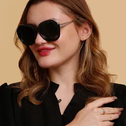 SUNNIES Women Oversized Sunglasses with Polarised Lens-image-96