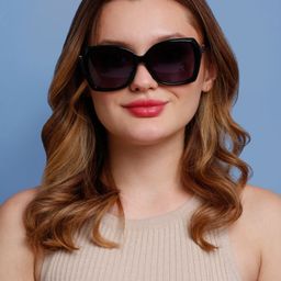 SUNNIES Women Oversized Sunglasses with Polarised Lens-SNS-11685-C025-image-29