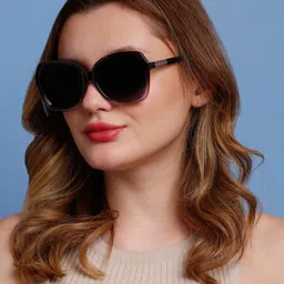 SUNNIES Women Oversized Sunglasses with Polarised Lens SNS-11714-C045-17