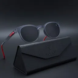 Voyage Unisex Round Sunglasses with Polarised and UV Protected Lens 895PMG4457-2