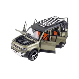 COELON Kids Defender Diecast Metal Pull Back Toy Car With Sound & Light-34