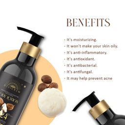 Desi Crew Set Of 2 Shea Butter & Cocoa Butter Moisturizing Body Lotion- 300 ml Each image 4