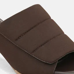 ALL TABS OPEN Adjust Fit Open Toe Block Heeled Mules image 3