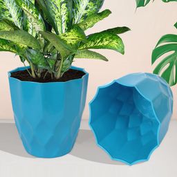 Kuber Industries Pack of 5 Flower Planter Pots for Garden & Balcony-39