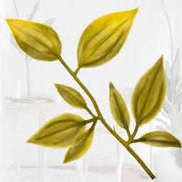 Kuber Industries Set of 2 Artificial Plants with Pot image 5