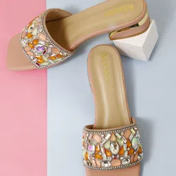 KLEXIO Party Slim Heeled Pumps-50
